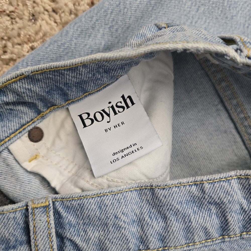 Boyish Revolve The Billy Skinny Jeans in Sunrise - size 24 - Picture 4 of 16
